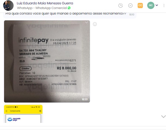 Depoimento de aluno - R$8.000